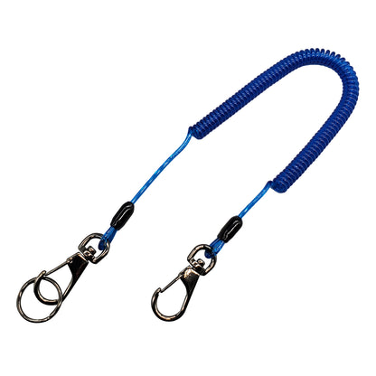 【日本製】鍵・ドライバー落下防止 コイルストラップ ナスカン付き 紛失防止 約41cm〜170cm | BeyonMind - BeyonMind