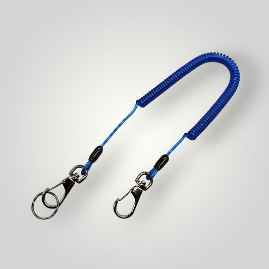 鍵・ドライバー落下防止 コイルストラップ ナスカン付き 紛失防止 約41cm〜170cm | BeyonMind - BeyonMind