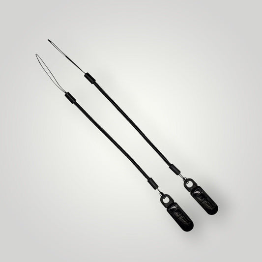 ワンタッチクリップ スリムコイルストラップ 2本セット 19〜66cm 落下防止 | BeyonMind - BeyonMind